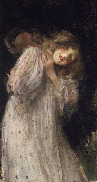 James Jebusa Shannon The Squirrel oil painting picture